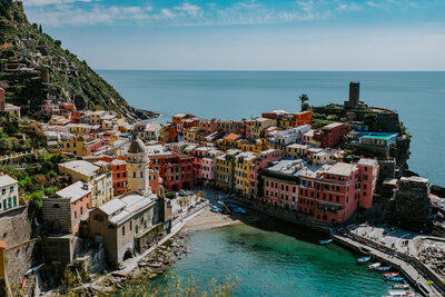 Cinque Terre Village  - Shawna Rae wedding and elopement photographer