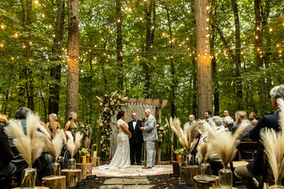 Camp Hidden Valley Ceremony,  Baltimore Wedding Photography