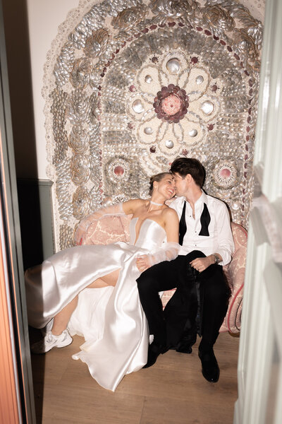 Couple portrait at Kin House