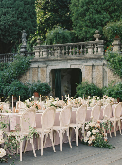 Luxury destination wedding at Villa San Michele in Florence