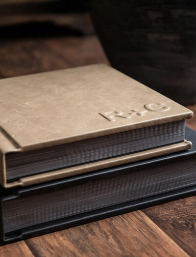 2 Leather Albums