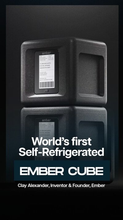 Ember shipping cube ad