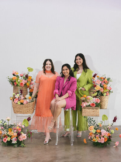 Houston wedding planning team headshots