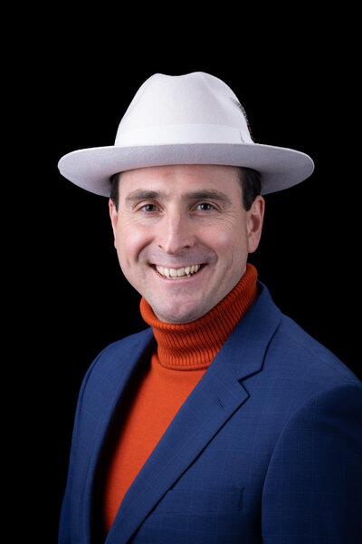 Portrait of Jimmy, Chicago DJ and MC with nightclub energy and expert line dance skills at Charizma