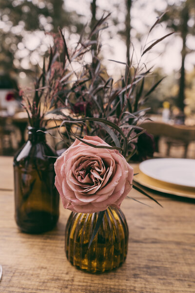Stunning image showcasing boho wedding decorations, set against the natural beauty of Half Moon Bay, capturing the essence of chic, laid-back elegance.