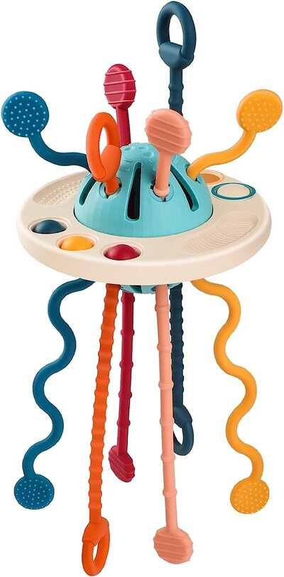 Silicone Pull String Toys