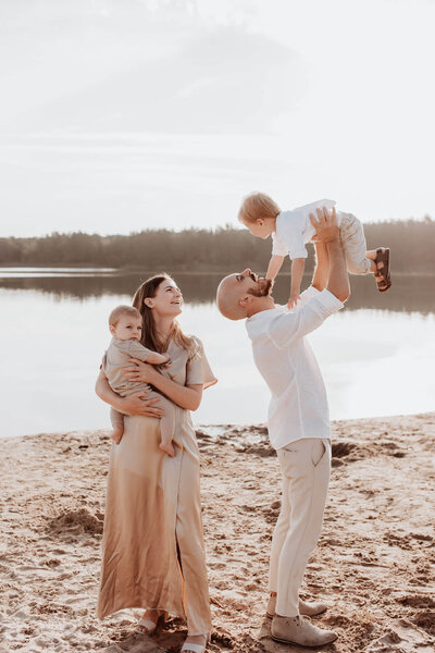 Gezinsshoot Limburg heide Jolien Leen Fotografie