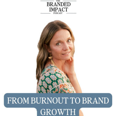 Hollie Neujahr, a powerhouse leader and entrepreneur dedicated to redefining how women show up in business and life, on the Branded Impact Podcast.
