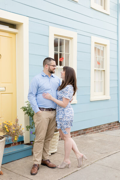 Caitlin and Patrick's Fells Point Engagement Session
