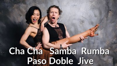 Learn top 10 steps and routines to start doing Cha Cha, Samba, Rumba, Paso Doble and Jive