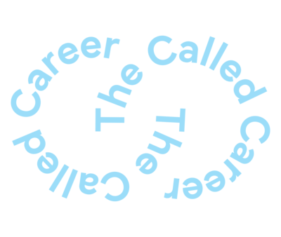The Called Career stamp logo blue