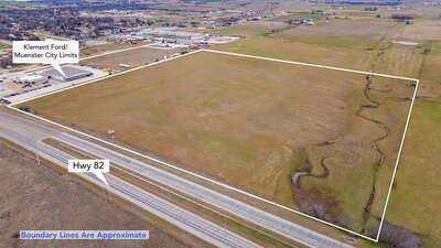 Commercial property for sale in Muenster Texas 29 Acres