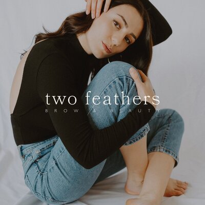 Lunar and Co Two Feathers Brow Brand Design 01