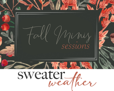 Fall Photo Sessions - Fall Mini Sessions
