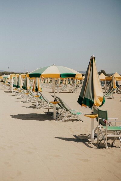 beach on the adriatic italy