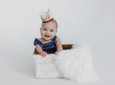 12 month old child milestone portrait photographer