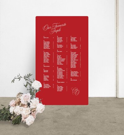 Big Love wave A1 Sign in peach and tangerine by State of Elliott