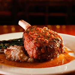 Pork Chop from Max Dales Steak and Chop House Restaurant serving Mount Vernon and Burlington