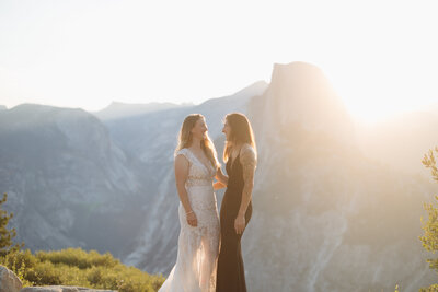 Queer Yosemite Elopement Wedding