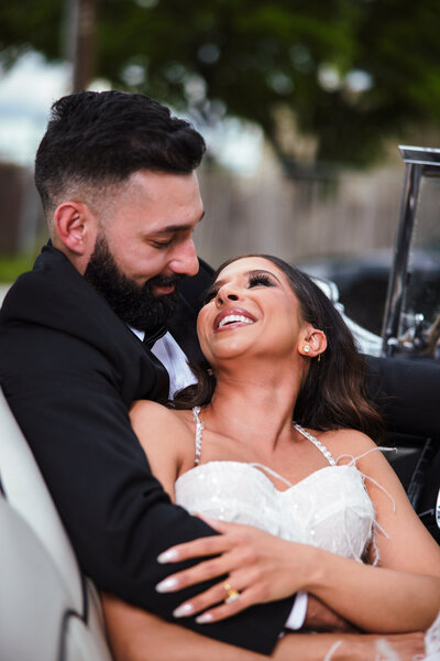 Zanab Jaffrey in wedding dress taken by Dallas wedding photographer Jameson Ray