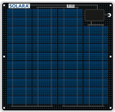 Solbian 125W Flexible Solar Panel CP125 - e Marine Systems