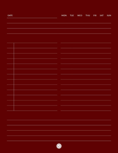 Notebook No 11 Digital Planner by Click 2 Plan-155
