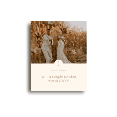 Boho photography Instagram story template