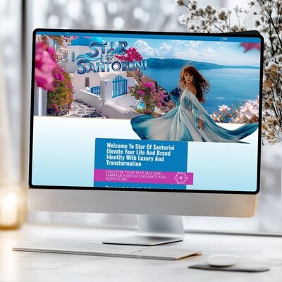 Star of Santorini - Branding Element - Shop116
