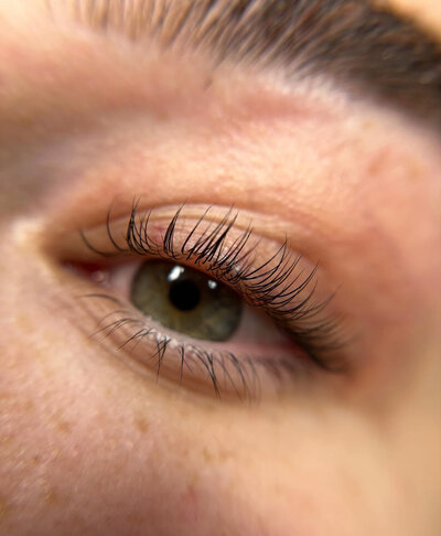 Lash lift & tint before & after - Arch Revival Fort Frances