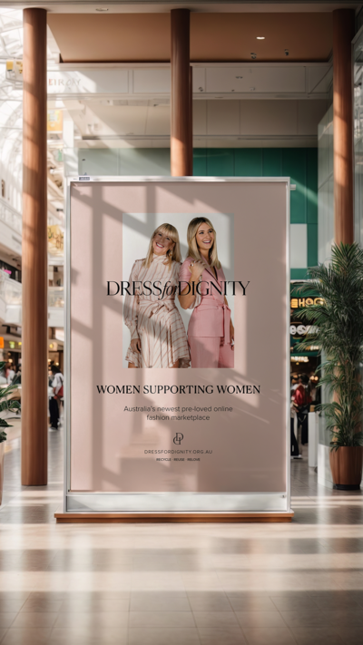B Brand Marketing_DressForDignity_Billboard