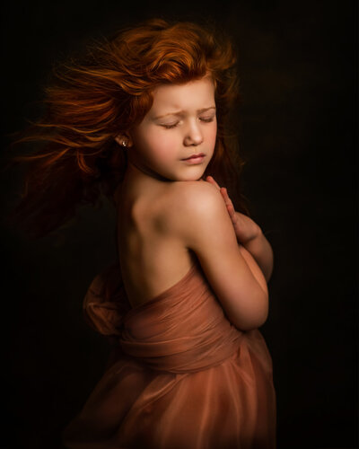 Creatief portret in natuurlijk licht door fotograaf in Zuid-Holland