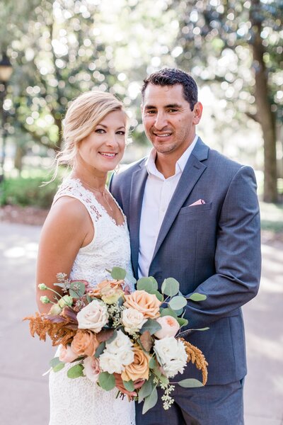 Bonnie + Ernest -  Elopement in Forsyth Park Savannah - The Savannah Elopement Package, Flowers by Ivory and Beau