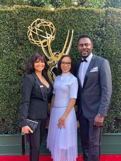 Traci at the Emmys 2