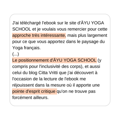 Témoignage ebook Histoire du yoga 2