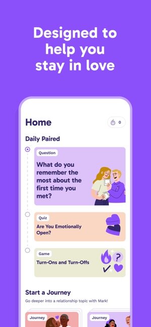 Paired - An App To Improve Couple Relationships