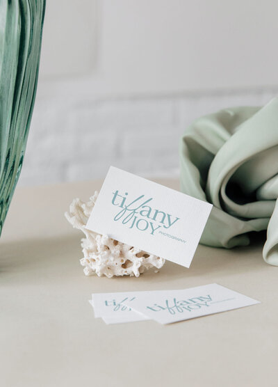 luxury branding for photographer by Palme Design Co mockups with cards