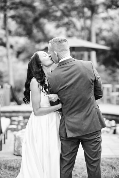 First Kiss After Ceremony