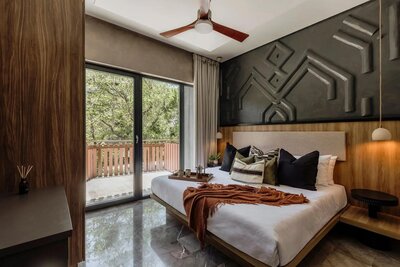noire style interior design - apartment intrior design tulum beach jungle luxe