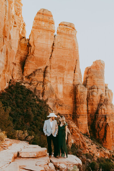 Engagement photos in Sedona