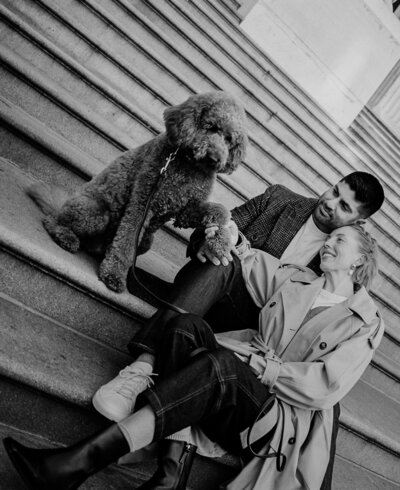 tribeca financial district manhattan new york couples editorial film-44