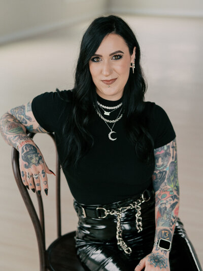 Steph at The Red Stiletto Hair Artistry