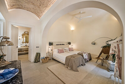 the Courtyard suite - twin beds - Casa Fuzetta (284)