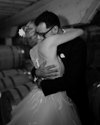 Candid engagement session in Spokane, Washington, capturing the laughter and connection between a couple in love.