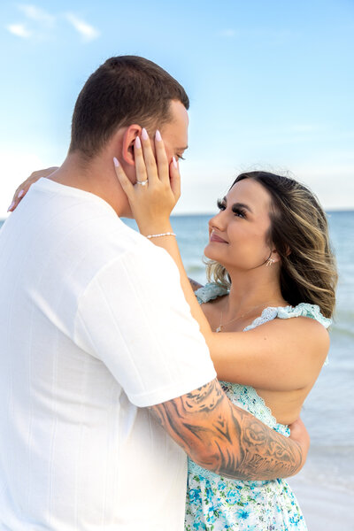 Florida Wedding Photographer and Videographer Orlando Weddings Engagement Beach Session