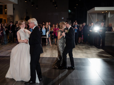 Parent Dance at Alpine Ski Club Wedding