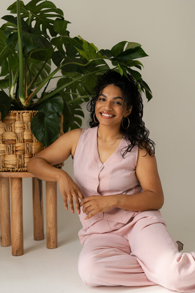 dani of indie west photo posing for brand photos
