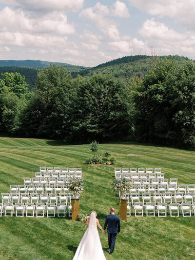 Colby Hill Inn - Outdoor Wedding Ceremony