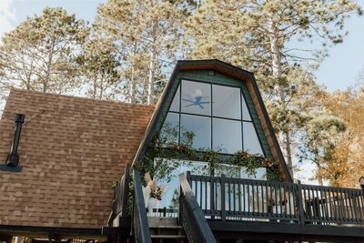 a-frame cabin