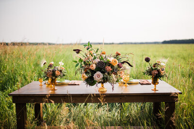 wedding tablescape