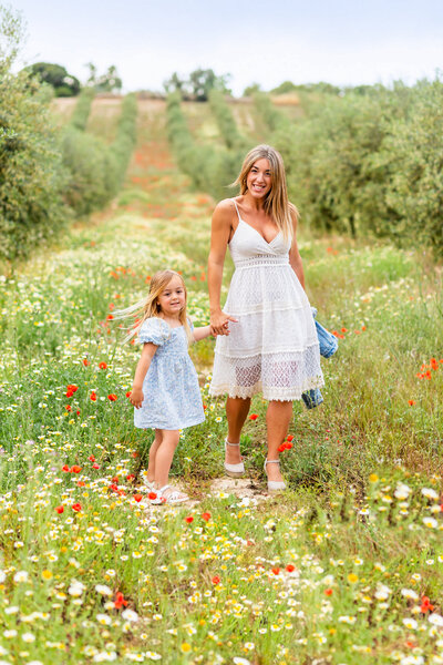 Family photo shooting in Mallorca